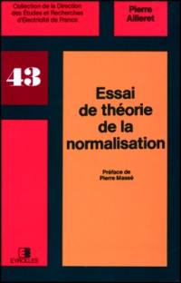 Essai de théorie de la normalisation