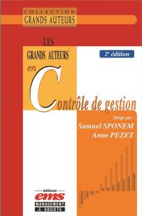 Les grands auteurs en contrôle de gestion