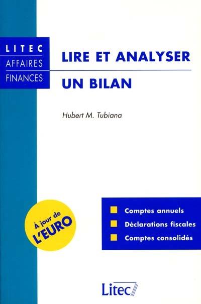 Lire et analyser un bilan