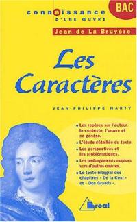 Les caractères, Jean de La Bruyère