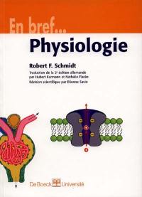 Physiologie en bref...