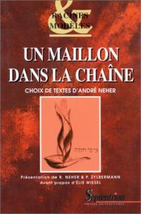 Un maillon dans la chaîne : choix de textes