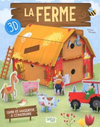 La ferme 3D : livre et maquette à construire