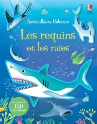 Les requins et les raies : Autocollants Usborne : Dès 3 ans