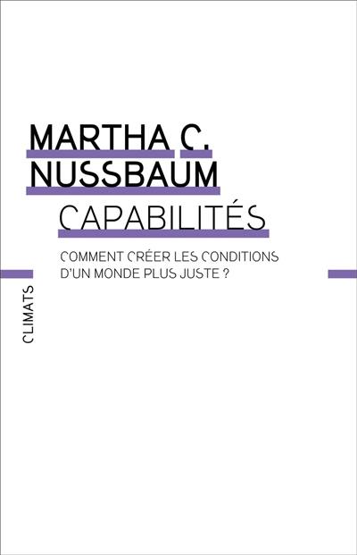 Capabilités : comment créer les conditions d'un monde plus juste ?