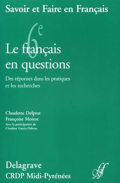 Le français en questions en 6e