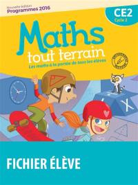 Maths tout terrain CE2, cycle 2 : programmes 2016