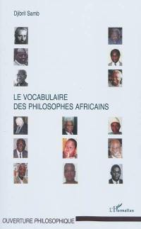 Le vocabulaire des philosophes africains