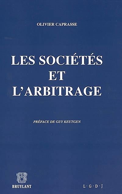 Les sociétés et l'arbitrage