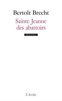 Sainte Jeanne des abattoirs