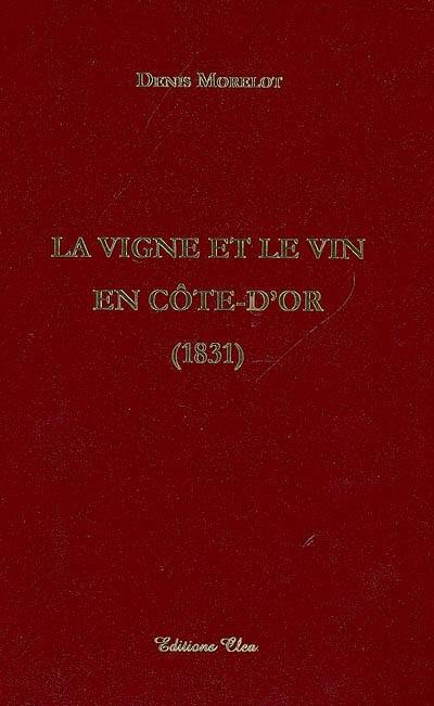 Statistique de la vigne dans le département de la Côte-d'Or