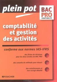 Comptabilité et gestion des activités, bac pro comptabilité