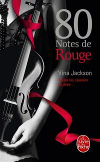 80 notes de rouge