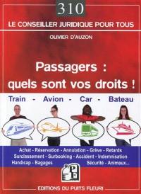 Passagers : quels sont vos droits ? : train, avion, car, bateau