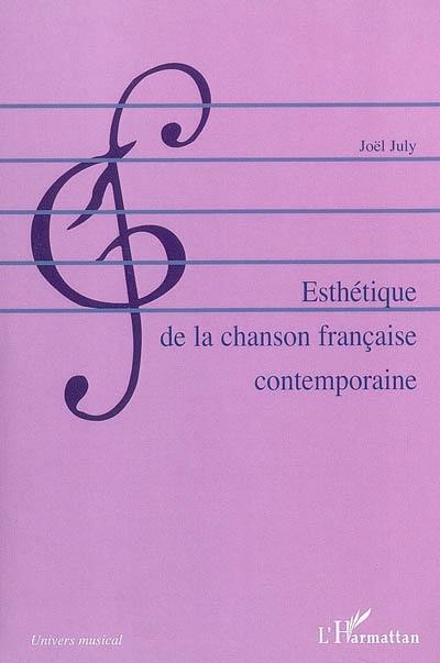 Esthétique de la chanson française contemporaine