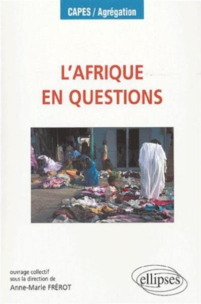 L'Afrique en questions