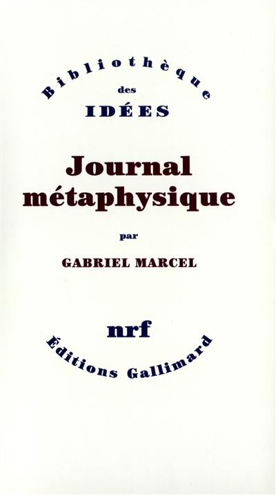 Journal métaphysique