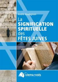 La signification spirituelle des fêtes juives