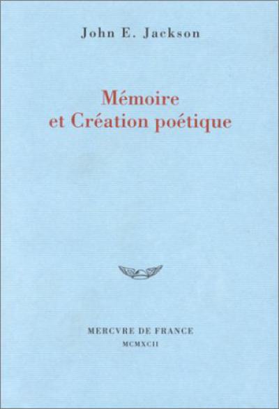 Mémoire et création poétique