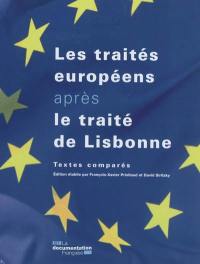 Les traités européens après le traité de Lisbonne : textes comparés