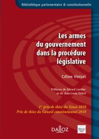 Les armes du gouvernement dans la procédure législative : étude comparée Allemagne, France, Italie, Royaume-Uni : thèse présentée et soutenue publiquement le vendredi 4 décembre 2009 à l'Université Panthéon-Sorbonne (Paris I), Ecole doctorale droit public et droit fiscal