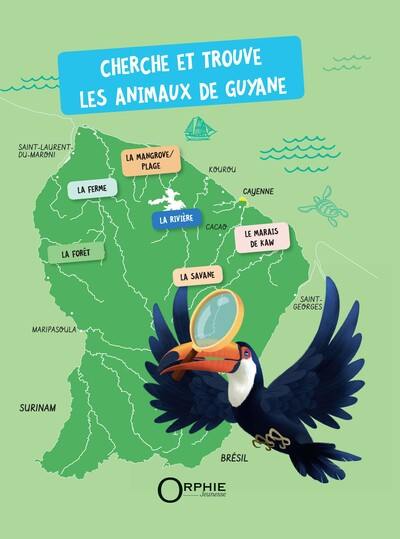 Cherche et trouve les animaux de la Guyane