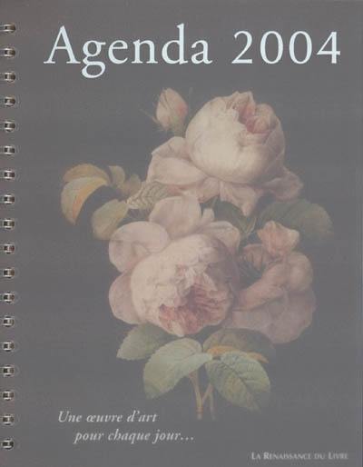 Agenda 2004 : une oeuvre d'art pour chaque jour...