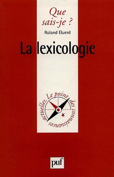 La lexicologie