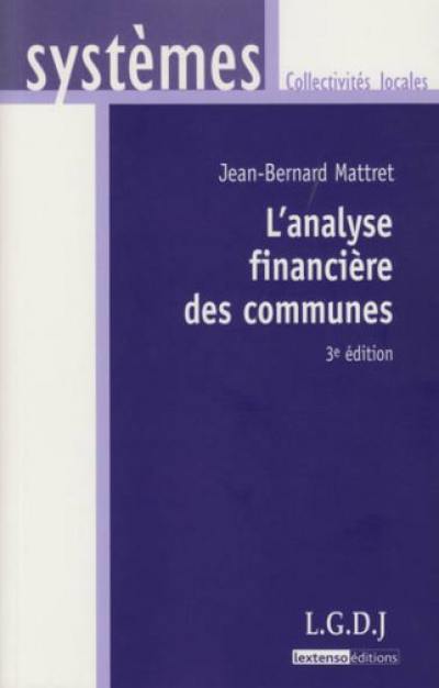 L'analyse financière des communes