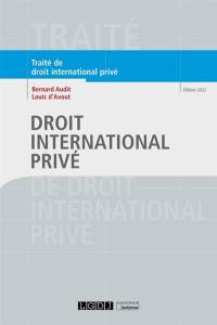 Droit international privé : 2022