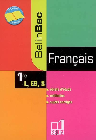 Français 1re L, ES, S