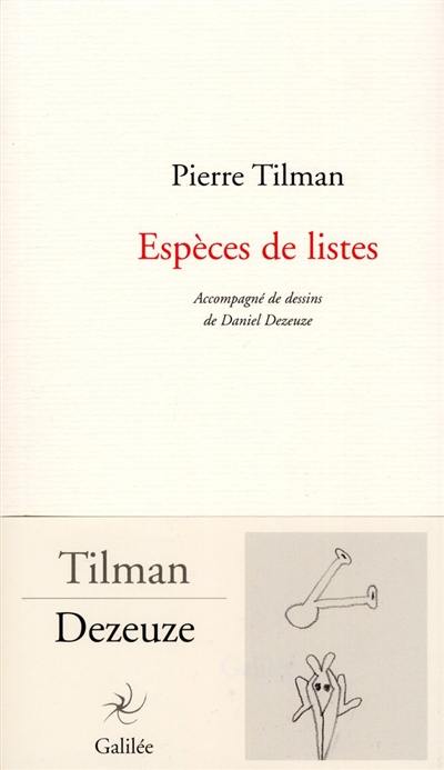 Espèces de listes