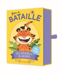 Jeu de bataille des animaux du monde