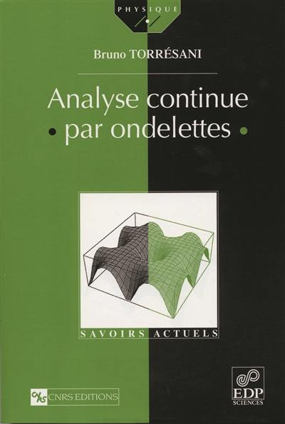 Analyse continue par ondelettes