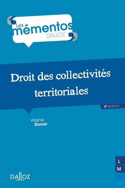 Droit des collectivités territoriales