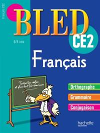 Bled cahier d'activités CE2 : grammaire, orthographe, conjugaison