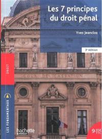 Les 7 principes du droit pénal