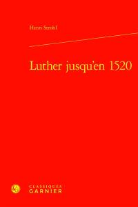 Luther jusqu'en 1520