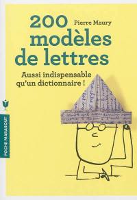 200 modèles de lettres