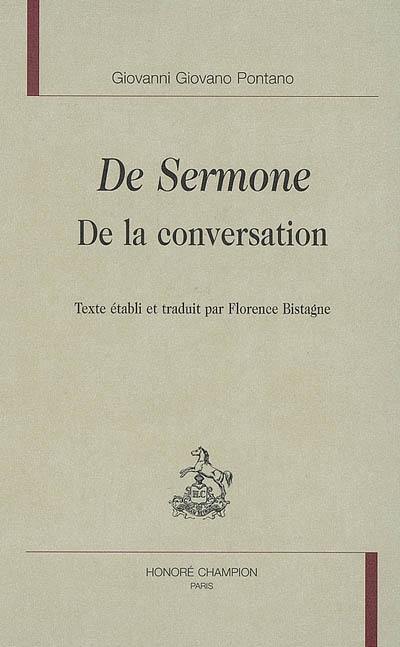 De sermone. De la conversation