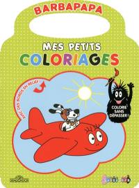 Barbapapa : mes petits coloriages : vert