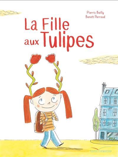 La fille aux tulipes