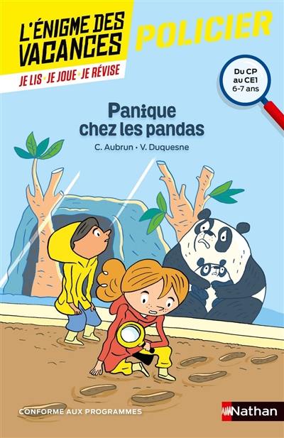 Panique chez les pandas : du CP au CE1, 6-7 ans : conforme aux programmes