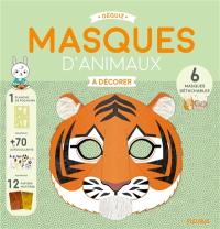 Masques d'animaux à décorer