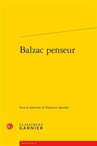 Balzac penseur