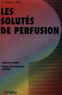 Solutés de perfusion