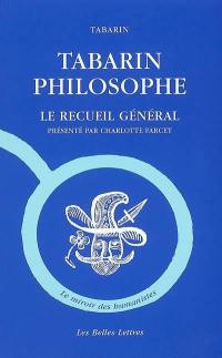 Tabarin philosophe : le recueil général