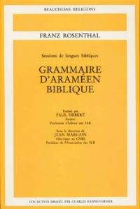 Grammaire d'araméen biblique