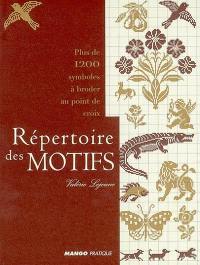 Répertoire des motifs : plus de 1.200 symboles à broder au point de croix