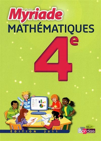 Mathématiques 4e : grand format